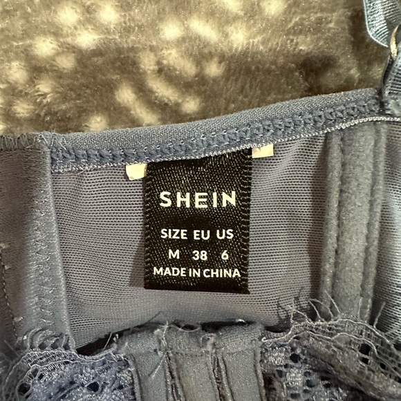 Blue SHEIN Corset - Picture 3 of 3